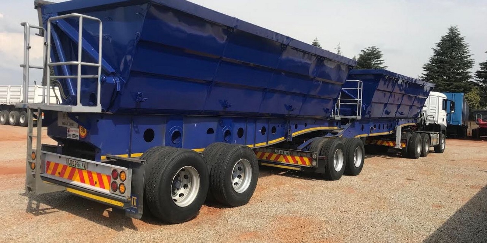 Start Your Own Trucking Business, 34 Ton Side Tippers, Become A Trucker In Lesotho